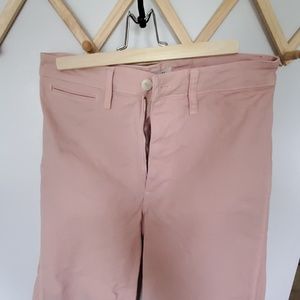 Madewell crop wide leg pant